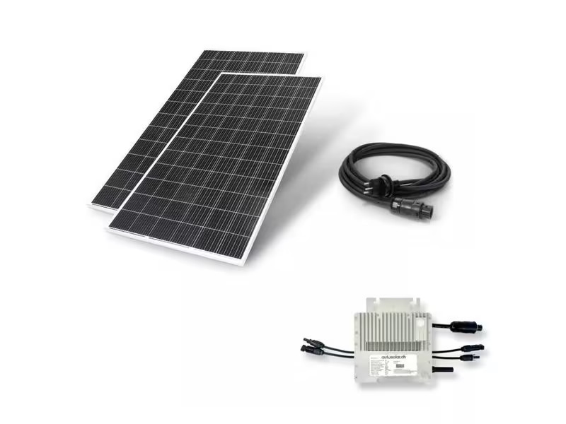 autosolar Solaranlage Balkonkraftwerk 800W