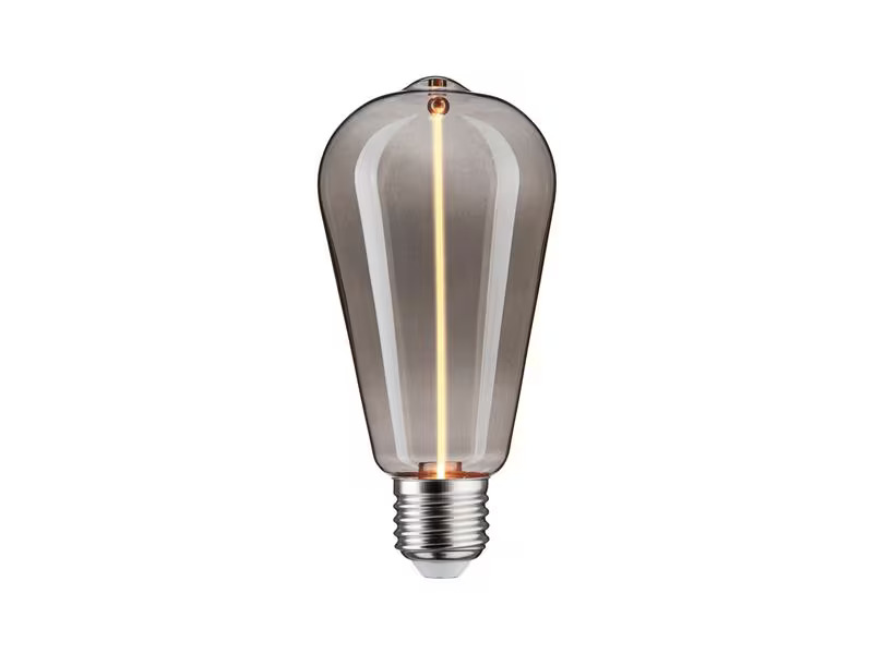 Paulmann Floating Shine LED Kolben E27 2.8W 1800K Rauchglas