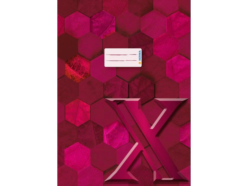 HERMA Heftschoner X A4 Weinrot