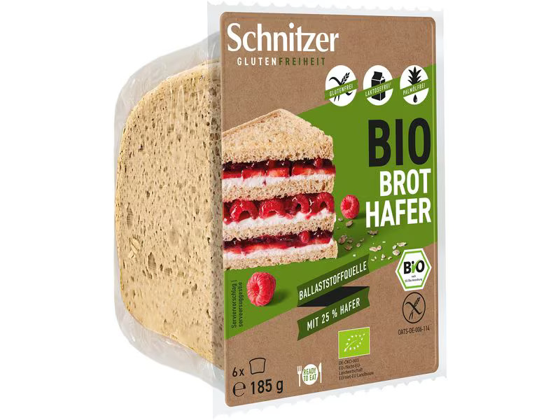 Schnitzer Brot Bio Toastbrot Hafer 185 g