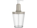 Koziol Seifenspender Flow 250 ml, Sand/Transparent