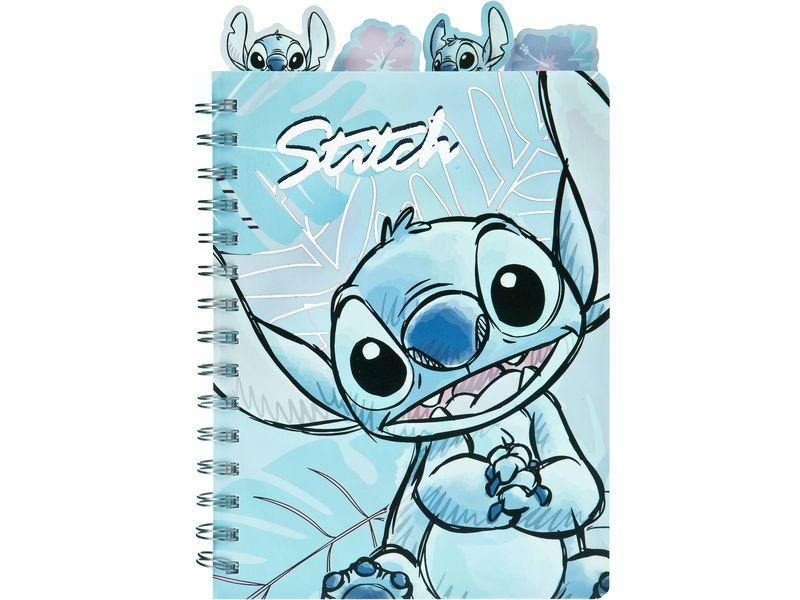 Undercover Notizbuch Disney Lilo &amp; Stitch A5, Liniert, Blau