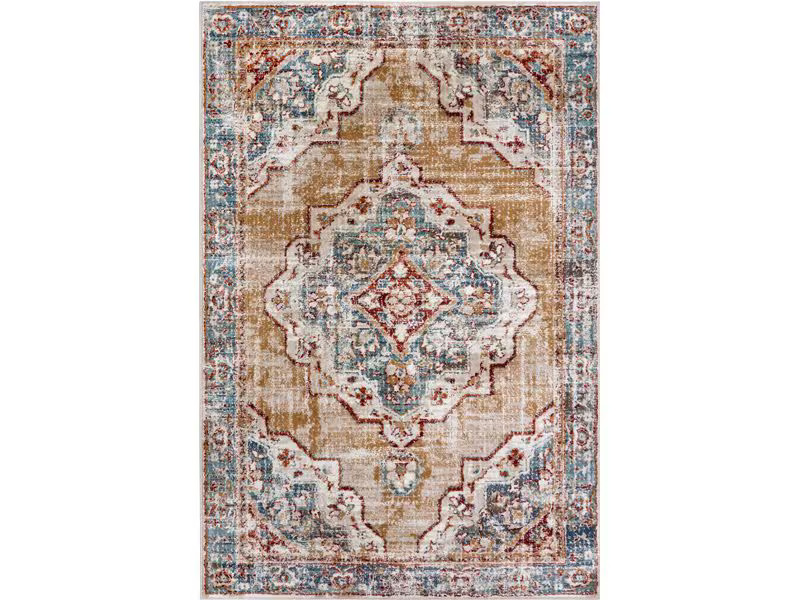 Hanse Home Teppich Strozzi 120 cm x 170 cm, Beige/Blau