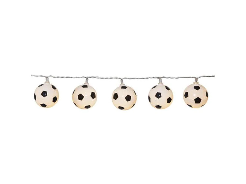 Star Trading Lichterkette Funlight 135 cm, Schwarz/Weiss
