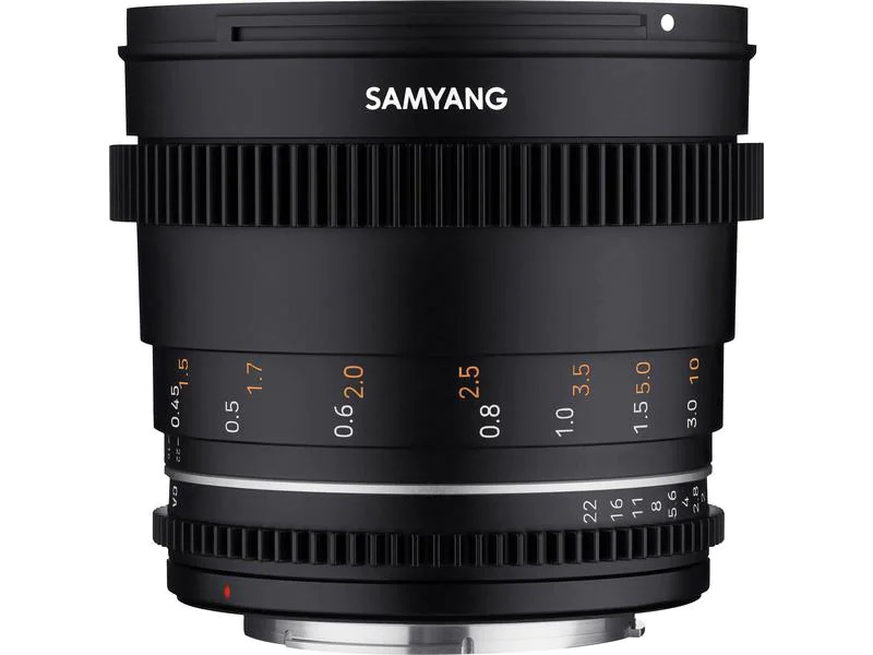 Samyang Festbrennweite VDSLR 50mm T/1.5 Mark II – MFT
