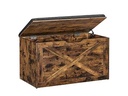 VASAGLE Truhe zum Sitzen 76 x 40 x 48 cm, Braun