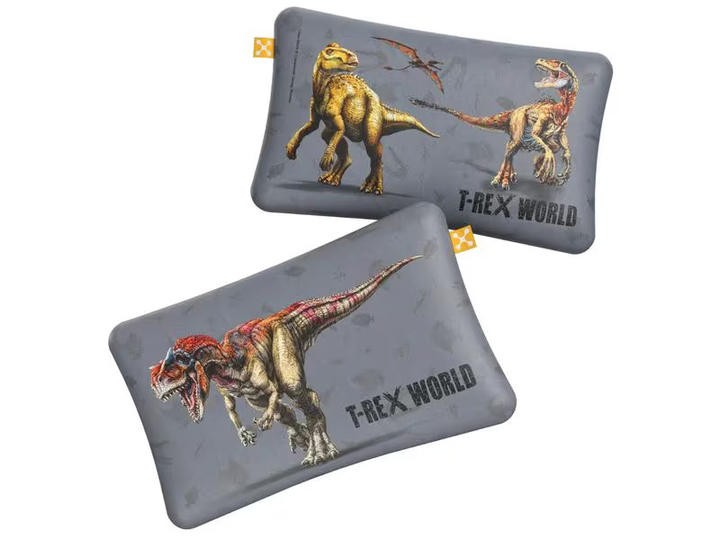 Smartsleep Kinder Kopfkissenbezug Comfort T-Rex World 50 x 32 cm