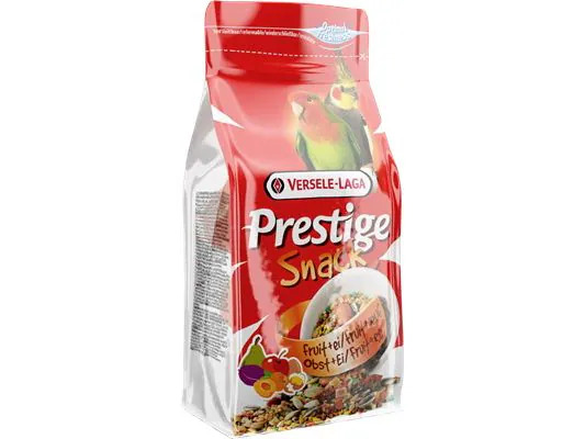 Versele Laga Ziervogelfutter Prestige Snack Frucht &amp; Ei 125 g
