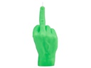 Mandatus Kerze F*ck you Candle Hand, Neongrün