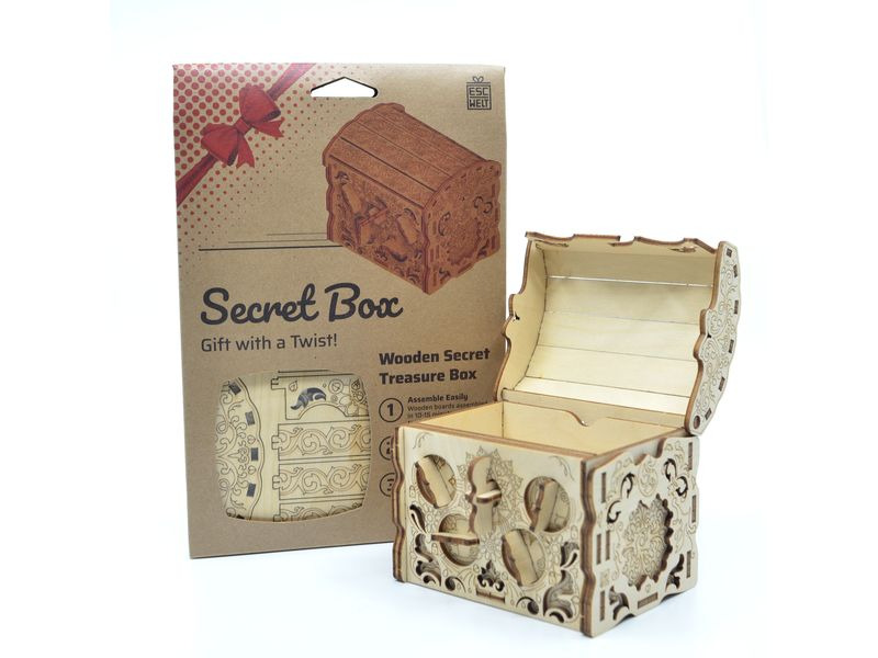 Escape Welt Rätselspiel Secret Box «Treasure»
