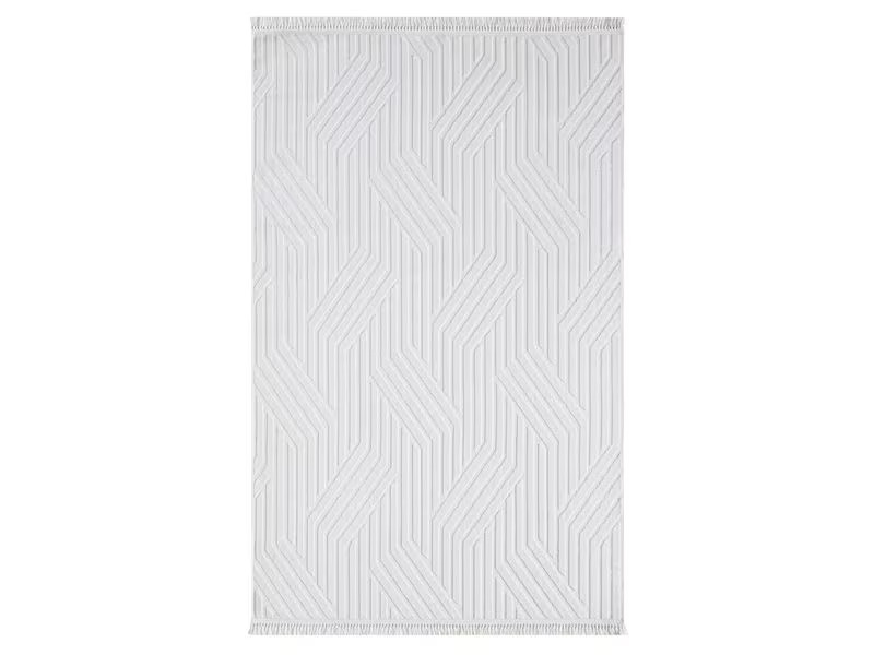 Conceptum Hypnose Teppich Sosa 9001 80 cm x 200 cm, Weiss