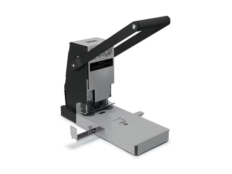 Rapesco Locher 2160 2-fach, 300 Blatt, Schwarz-Grau