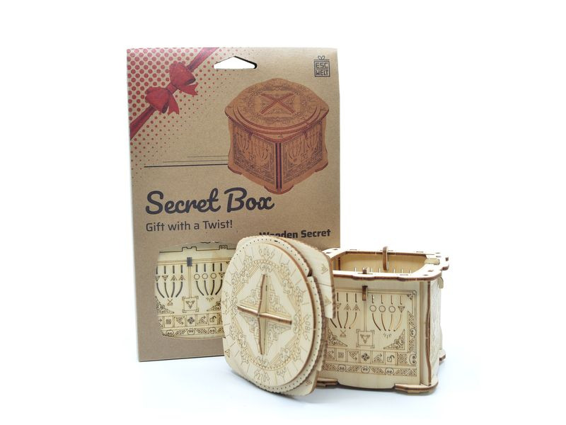 Escape Welt Rätselspiel Secret Box «The Lock»