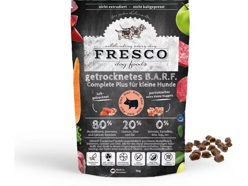 FRESCO Trockenfutter Complete Plus Mini Rind, 1 kg