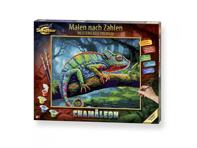Schipper Malen nach Zahlen Chamäleon