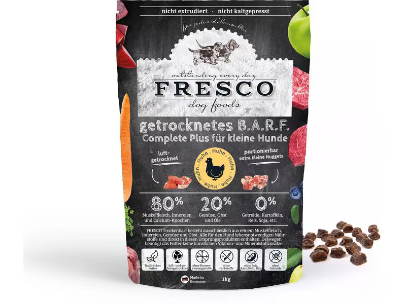 FRESCO Trockenfutter Complete Plus Mini Huhn, 1 kg