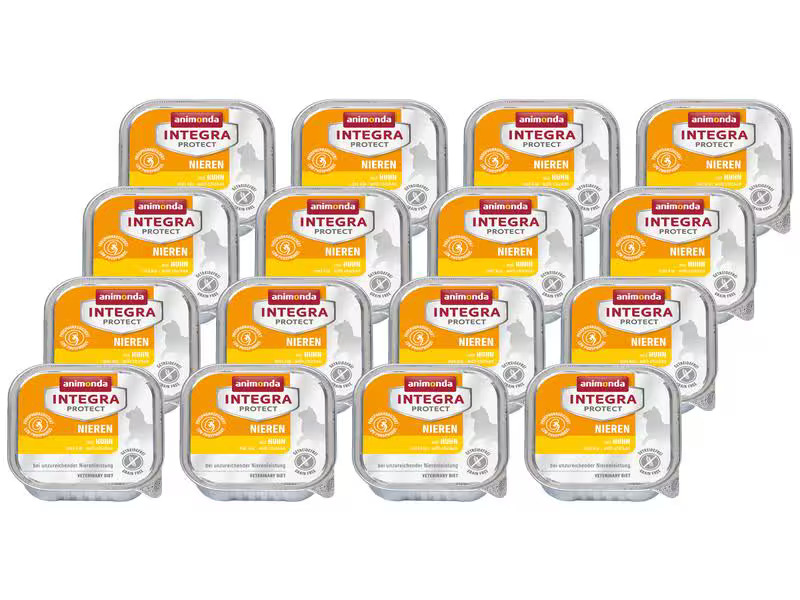 Animonda Integra Protect Nassfutter Integra Nieren, Huhn, 16 x 100 g