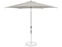 Suncomfort by Glatz Sonnenschirm Slide Ø 250 cm, Light Grey