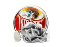 Intelligente Knete Knetmasse Ferromagnetisch + Super-Magnet (silber) 80 Gramm