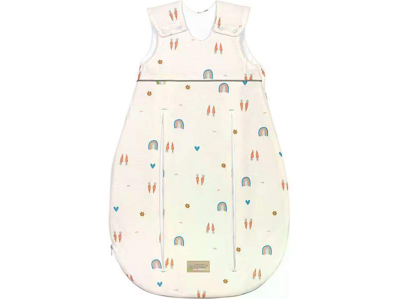 Odenwälder Baby-Winterschlafsack prima klima Rainbow Ecru Gr. 70