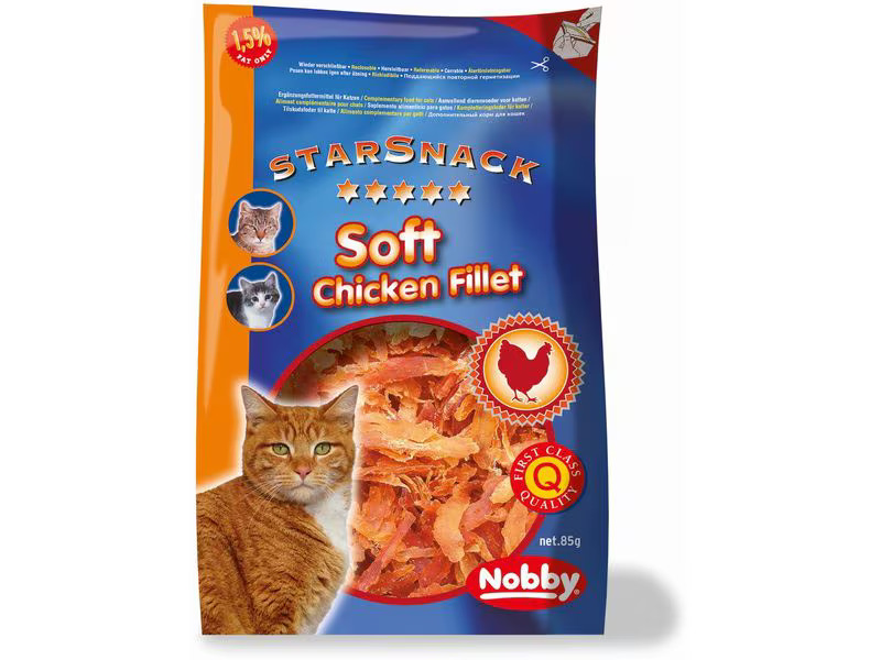 Nobby Katzen-Snack StarSnack Soft Chicken Fillet, 85 g