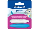 Pelikan Radiergummi Griffix 2 Stück, farbig, Blister