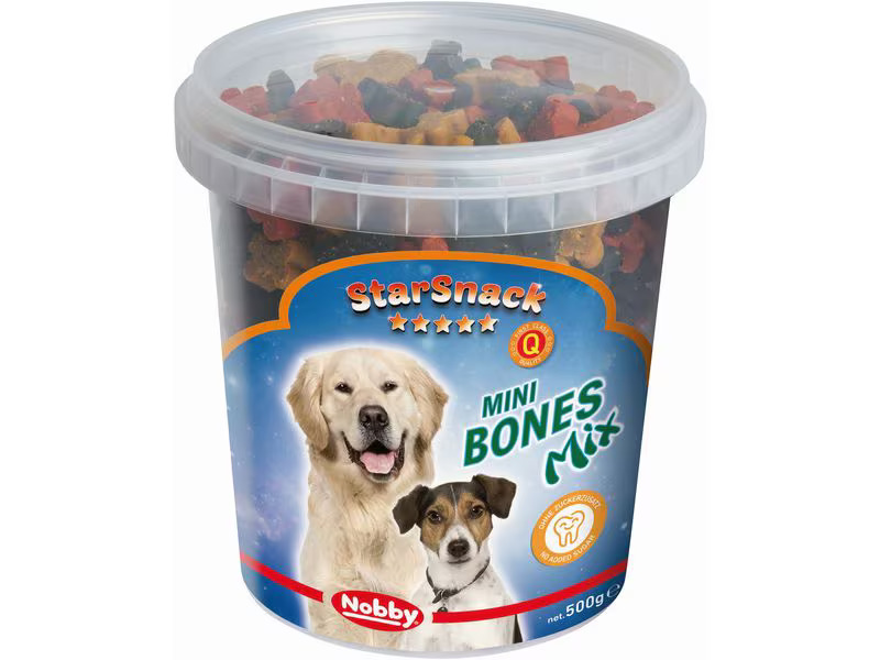 Nobby Leckerli StarSnack Mini Bones Mix Dose, 500 g