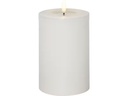 Star Trading LED-Kerze Pillar Flow Big, 17.5 cm, Weiss