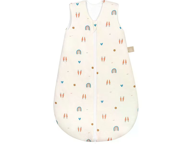 Odenwälder Baby-Winterschlafsack wattiert Rainbow Ecru Gr. 60