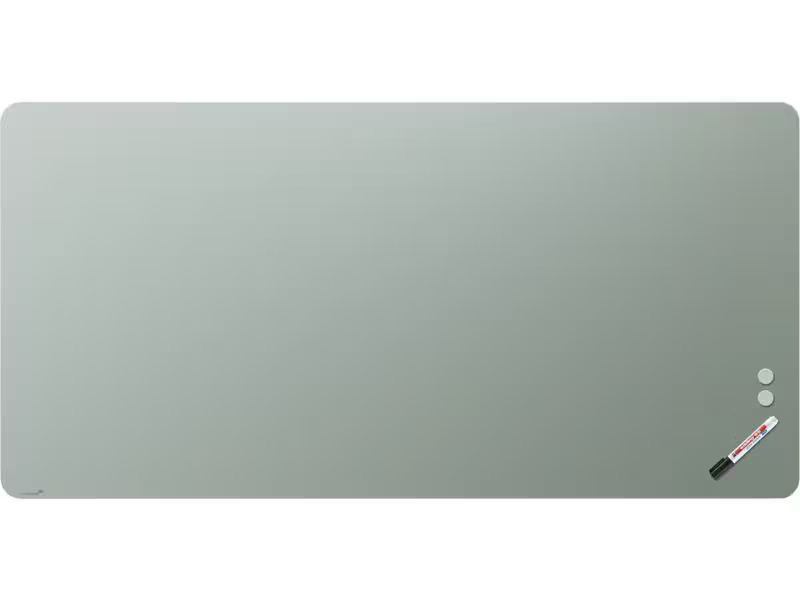 Legamaster Glassboard RC 100 x 200 cm, Salbeigrün matt