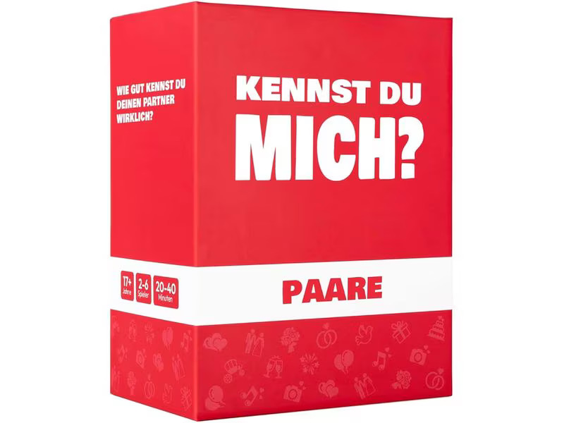THE WORLD GAME Kartenspiel Kennst Du mich – Paare -DE-