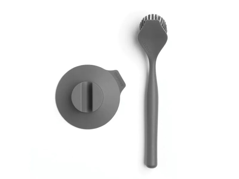 Brabantia Spülbürste Sink side Dunkelgrau