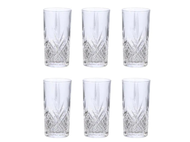 Arcoroc Trinkglas Broadway 280 ml, 6 Stück, Transparent