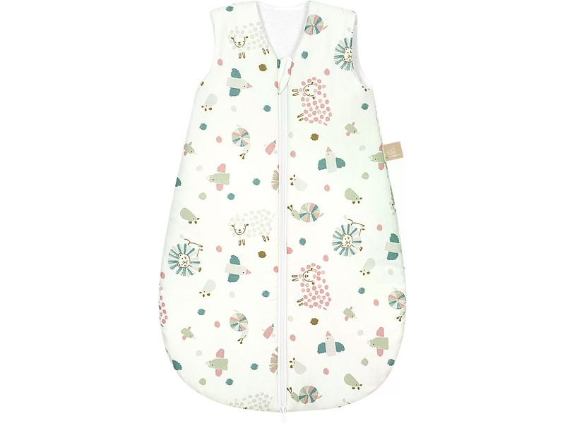 Odenwälder Baby-Winterschlafsack wattiert Wildlife Green Gr. 70