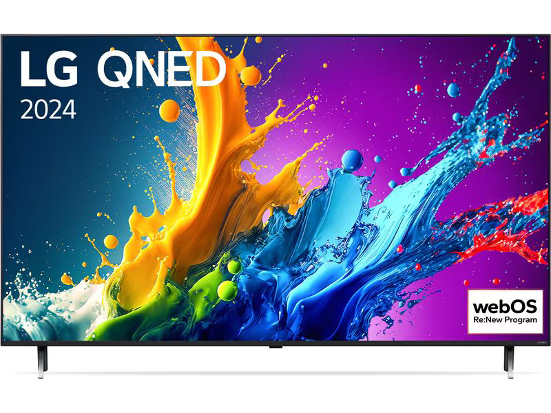 LG TV 55QNED80T6A 55, 3840 x 2160 (Ultra HD 4K), LED-LCD