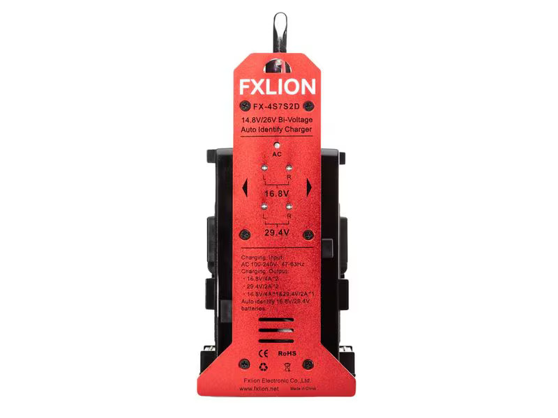 FXLion Ladegerät 2 CH Automatic Voltage Charger