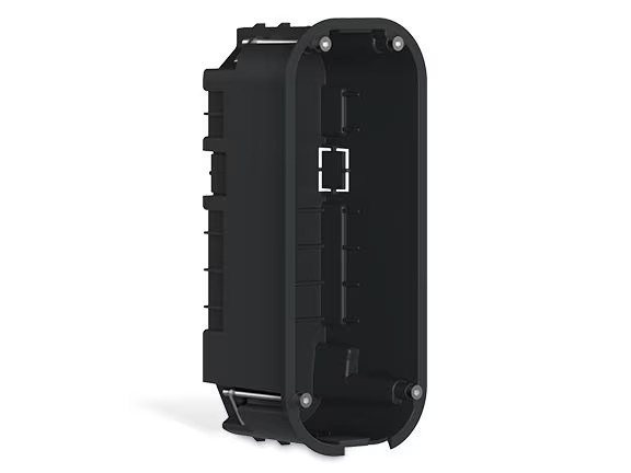 2N Unterputzgehäuse zu 2N IP One IP Türstation Schwarz