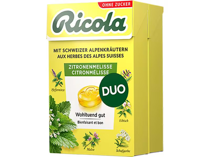 Ricola Bonbons Zitronenmelisse 2 x 50 g
