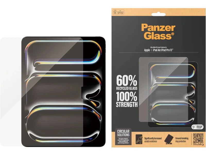 Panzerglass Ultra-Wide Fit iPad Air &amp; iPad Pro 13 (2024)