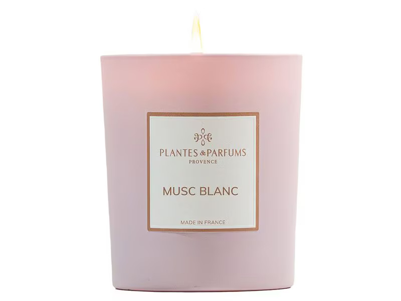 Plantes &amp; Parfums Duftkerze Weisser Moschus 180 g