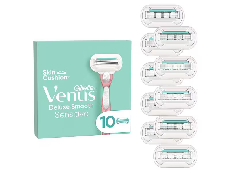 Gillette Venus Rasierklingen Deluxe Smooth Systemklingen 10 Stück