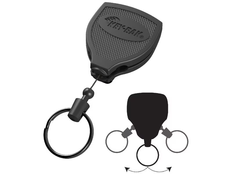 KEY-BAK Schlüsselanhänger Super 48 Plus Schwarz