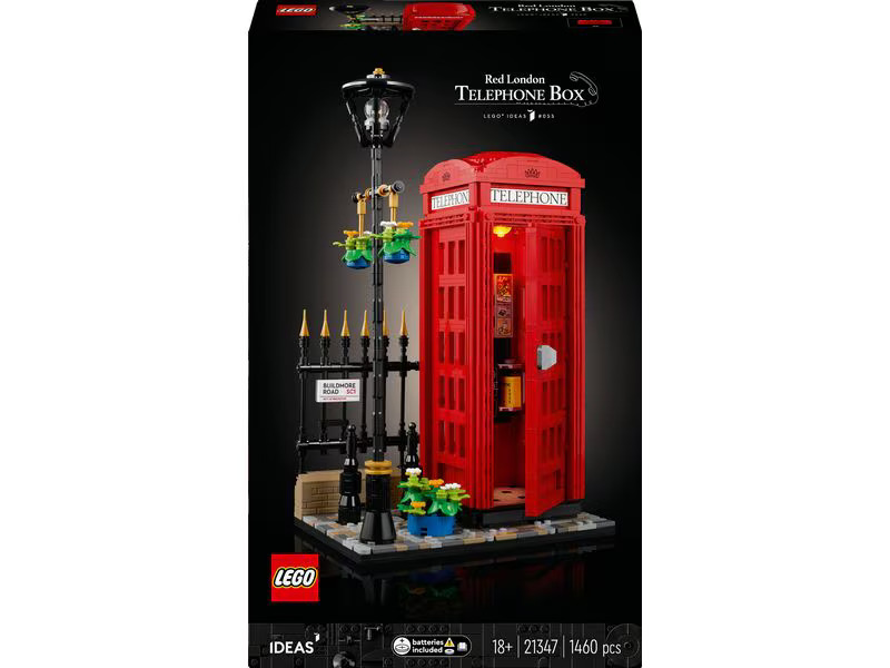 LEGO® Ideas Rote Londoner Telefonzelle 21347