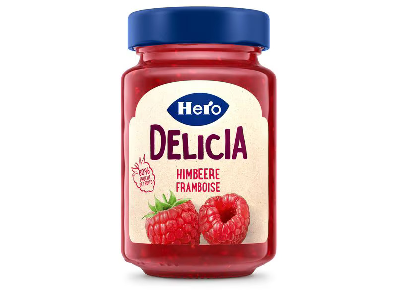 Hero Brotaufstrich Himbeerkonfitüre 290 g