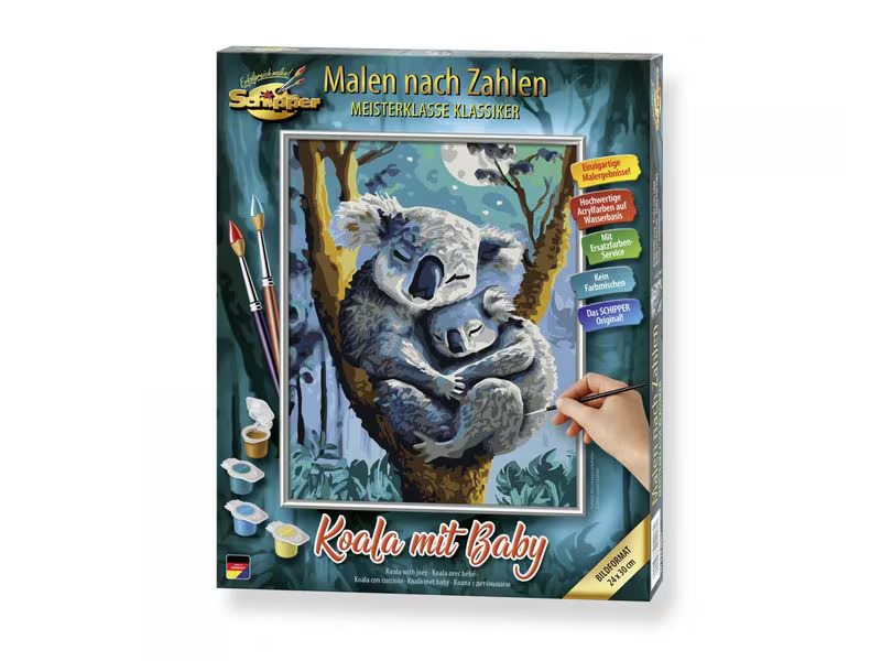 Schipper Malen nach Zahlen Koala mit Baby