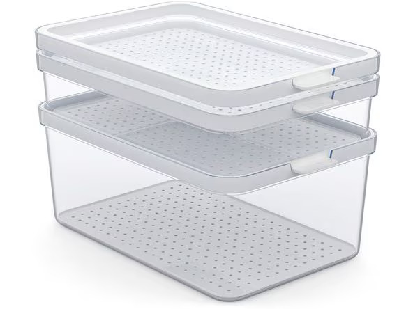Rotho Kühlschrankorganizer Cauma Gross, 3-teilig