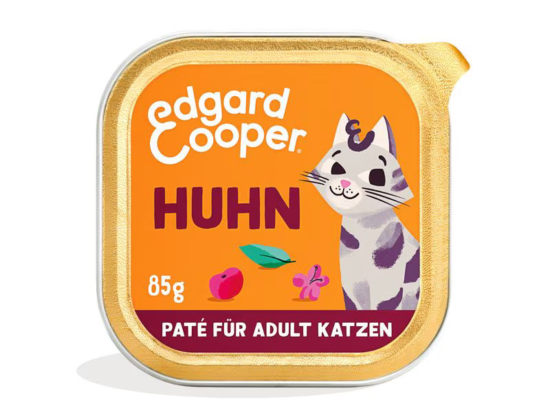 Edgard &amp; Cooper Nassfutter Adult Huhn, 16 x 85g