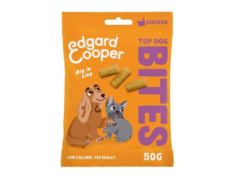 Edgard &amp; Cooper Leckerli Bites Huhn Large, 50 g