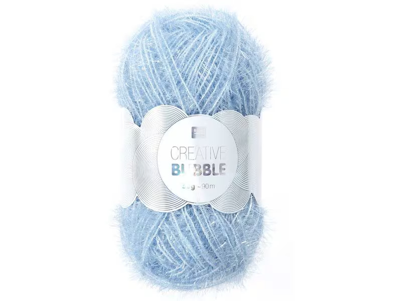 Rico Design Wolle Creative Bubble 50 g Taubenblau