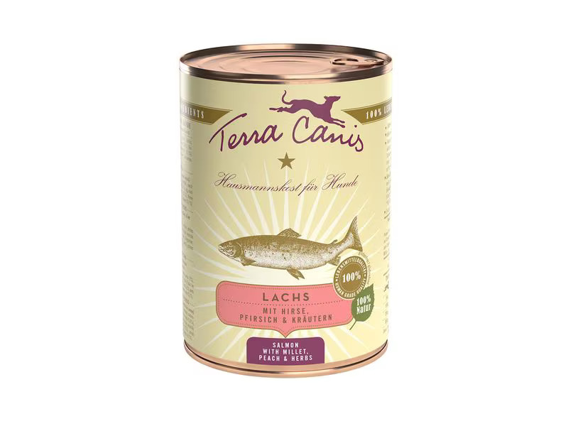 Terra Canis Nassfutter Classic Lachs, 400 g